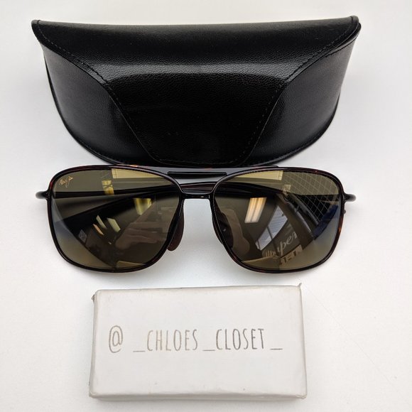 🕶️Maui Jim KAUPO GAP MJ437-10 Polarized Sunglasses with Case /EUB611🕶️ - Picture 1 of 8